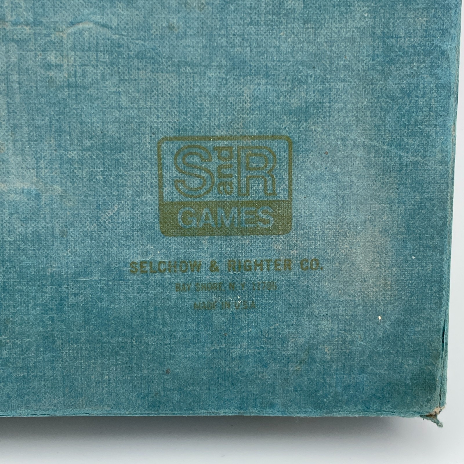 SELCHOW & RICHTER SCRABBLE Board Game Vintage 1977 Complete Blue Case