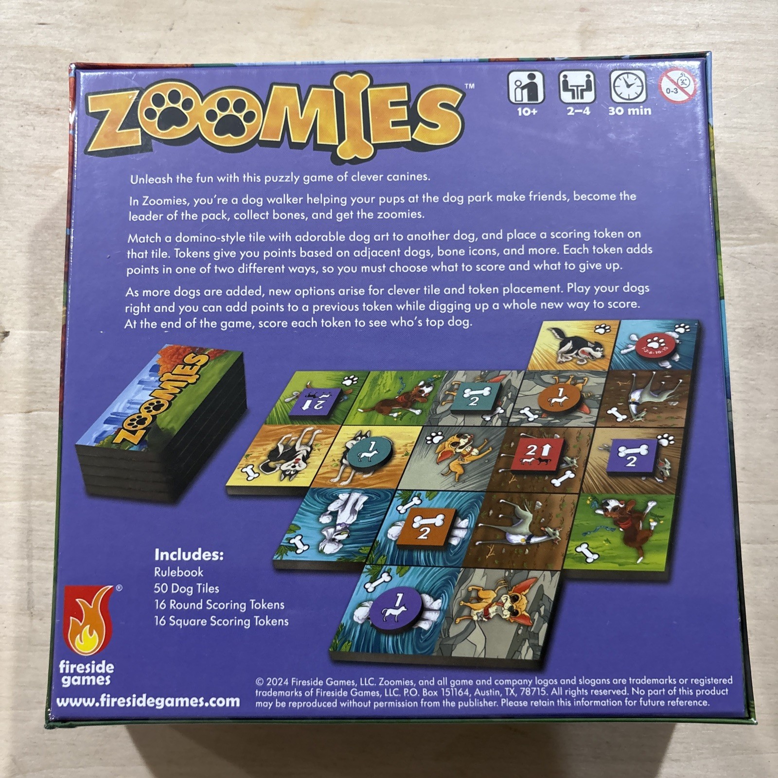 Zoomies Board Game New Sealed Fireside Games Puzzly 10+ 2 To 4 Players