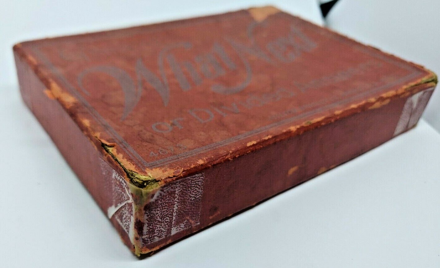 EXTREMELY RARE: Vintage Antique 1913 “WHAT’s NEXT” Milton Bradley #4673