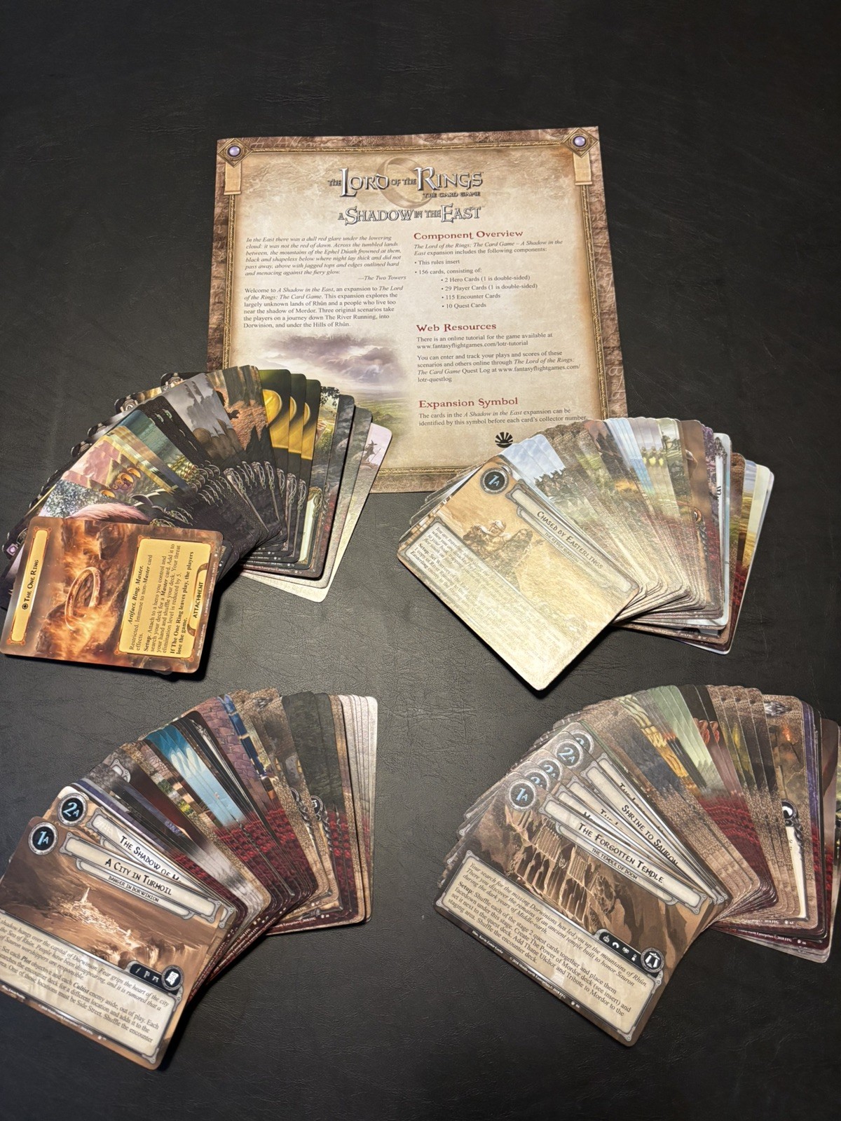 Lord of the Rings LCG – Complete Vengeance of Mordor Cycle, Expansion + 6 APs