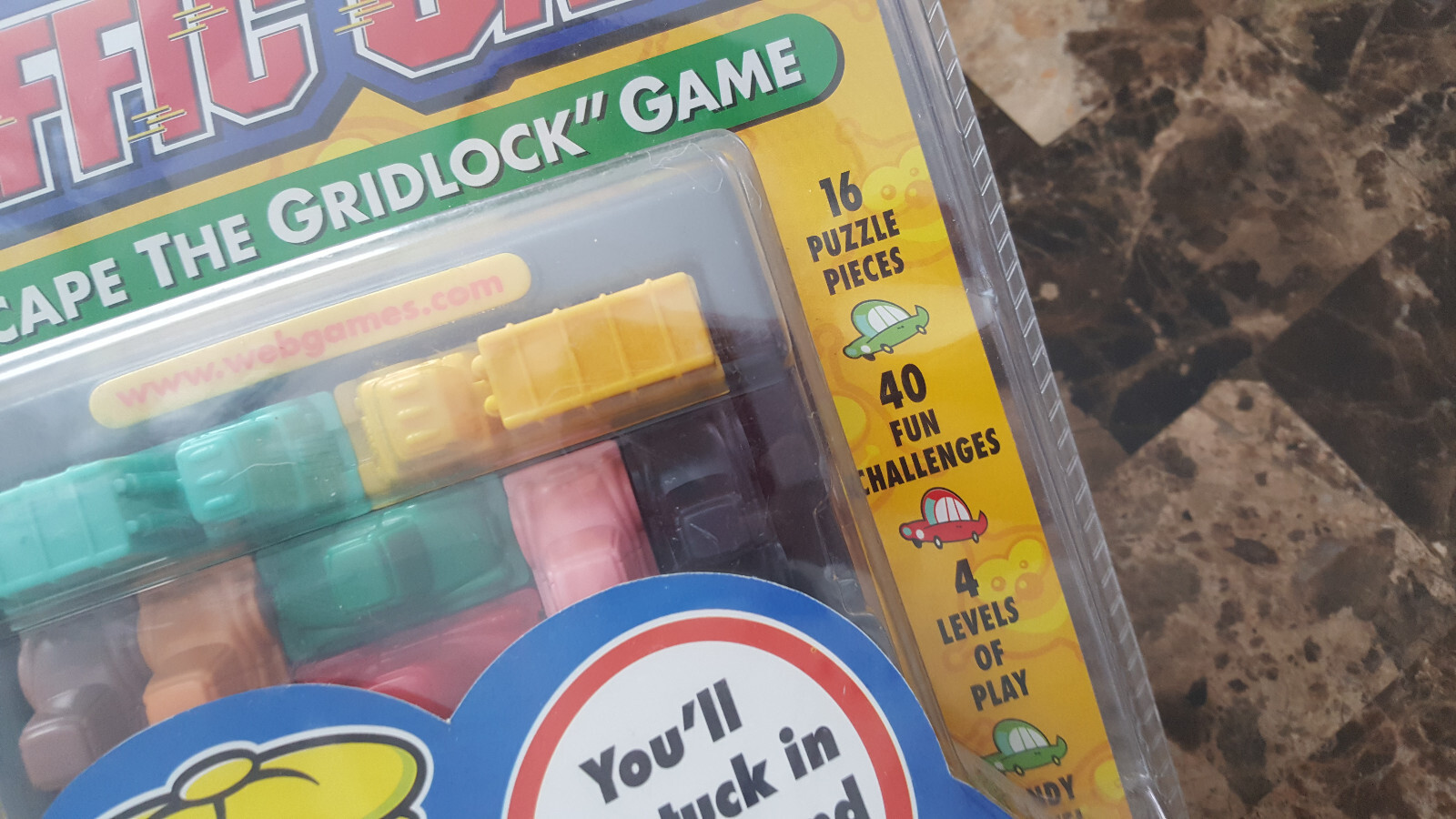 Vintage 2000 webgames traffic jam the escape from gridlock game NEW