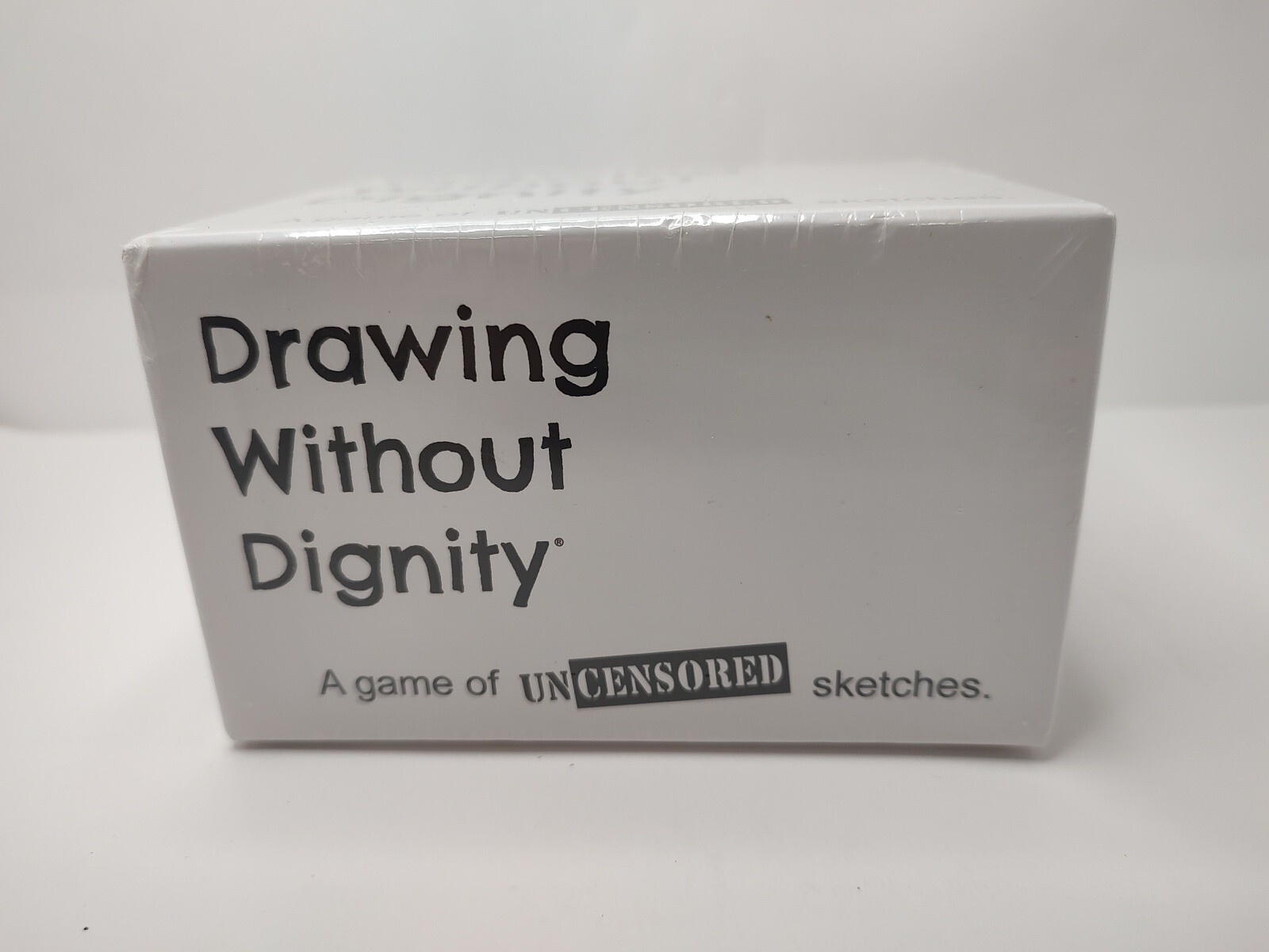 Drawing Without Dignity Game Uncensored Sketches Ages 17+ 4-12 Players Sealed