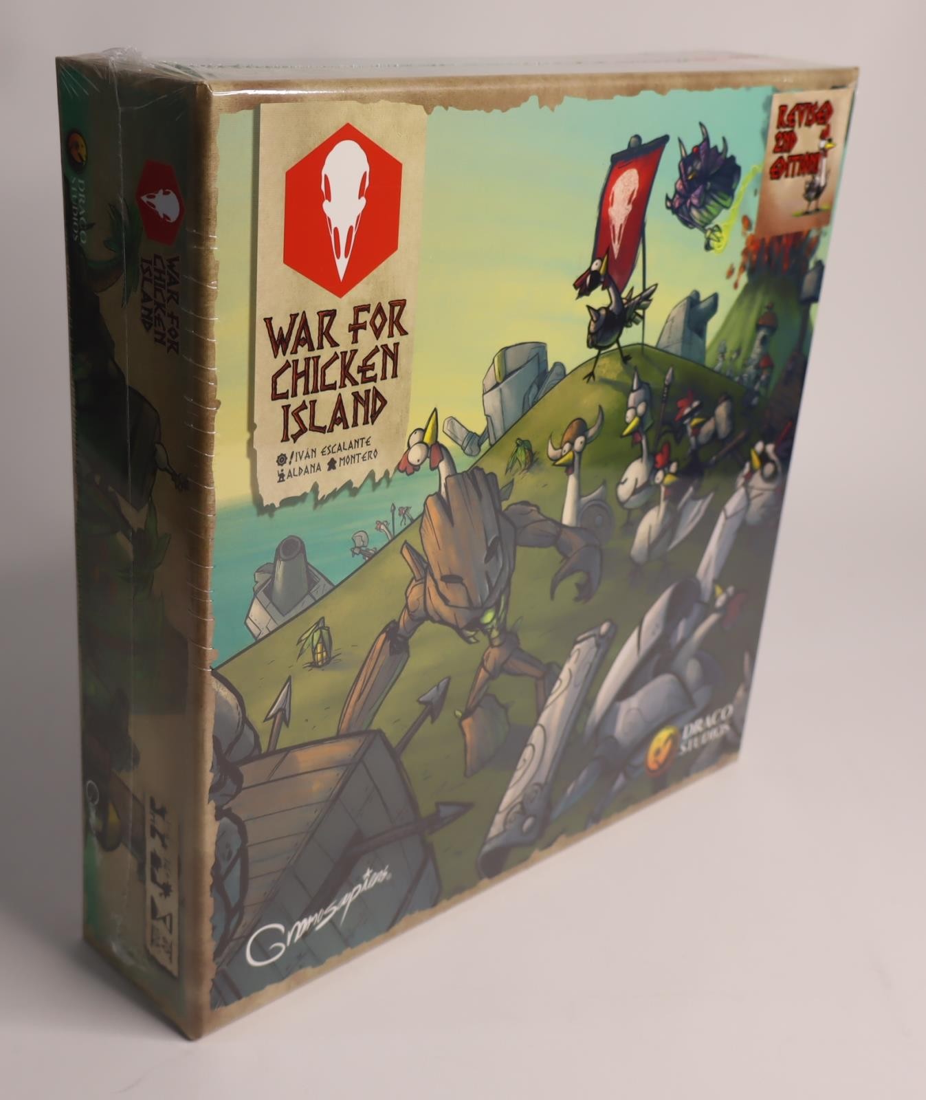War for Chicken Island 2nd Ed Kickstarter by Draco Games SEALED