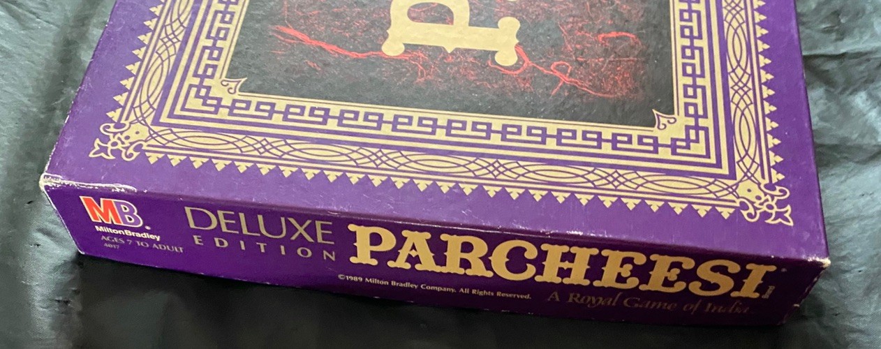 Parcheesi | Deluxe Edition | 1989 Board Game | Ships in Poly Mailer