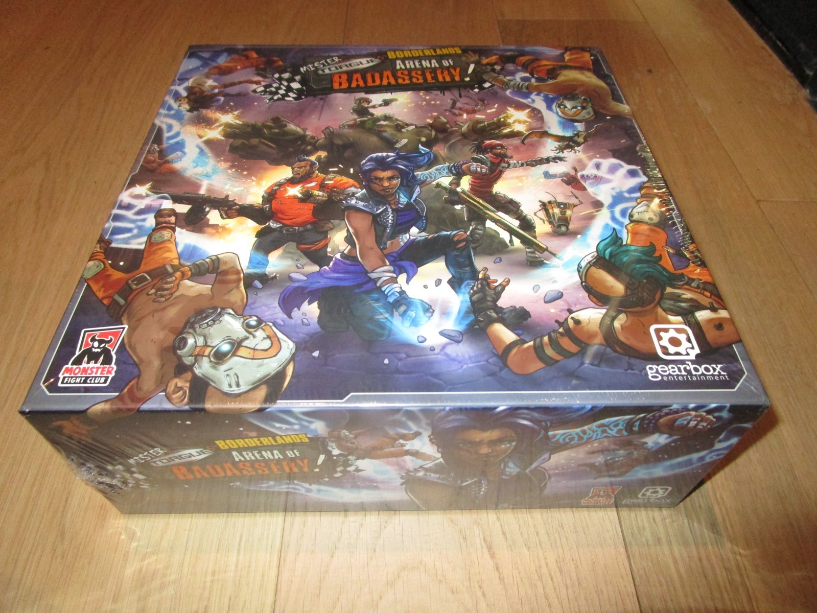 NEW Sealed Borderlands: Mister Torgue’s Arena of Badassery Board Game