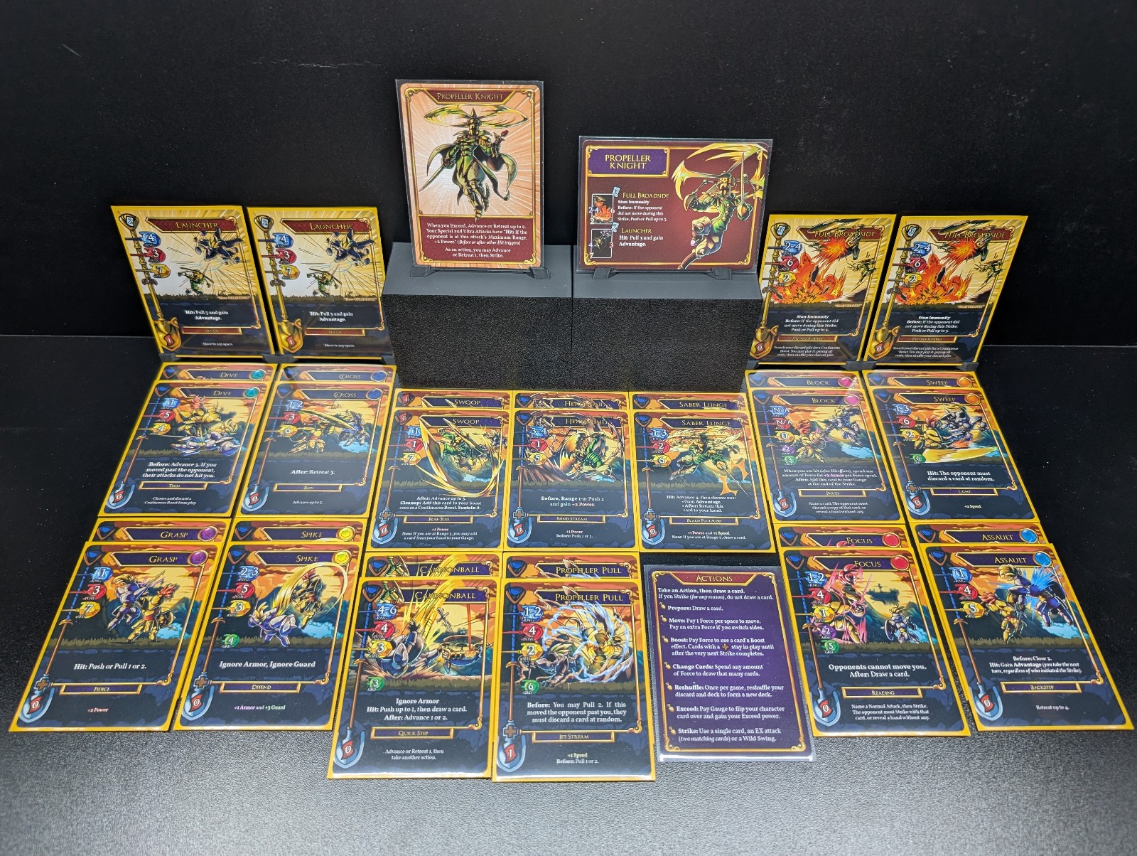 Exceed Fighting System – Shovel Knight Complete – Includes Enchantress & Specter