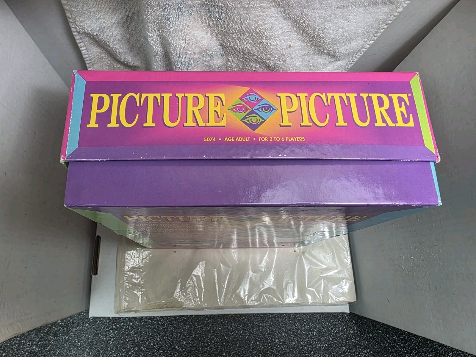 1992 Western Publishing/Golden”Picture Picture” Multi Player Board Game/Complete