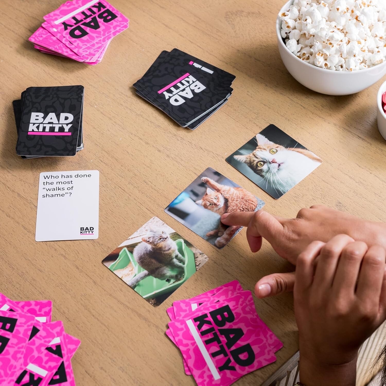 BAD KITTY Party Game + After Dark Expansion Set – Ultimate Meme Game w/cats NEW