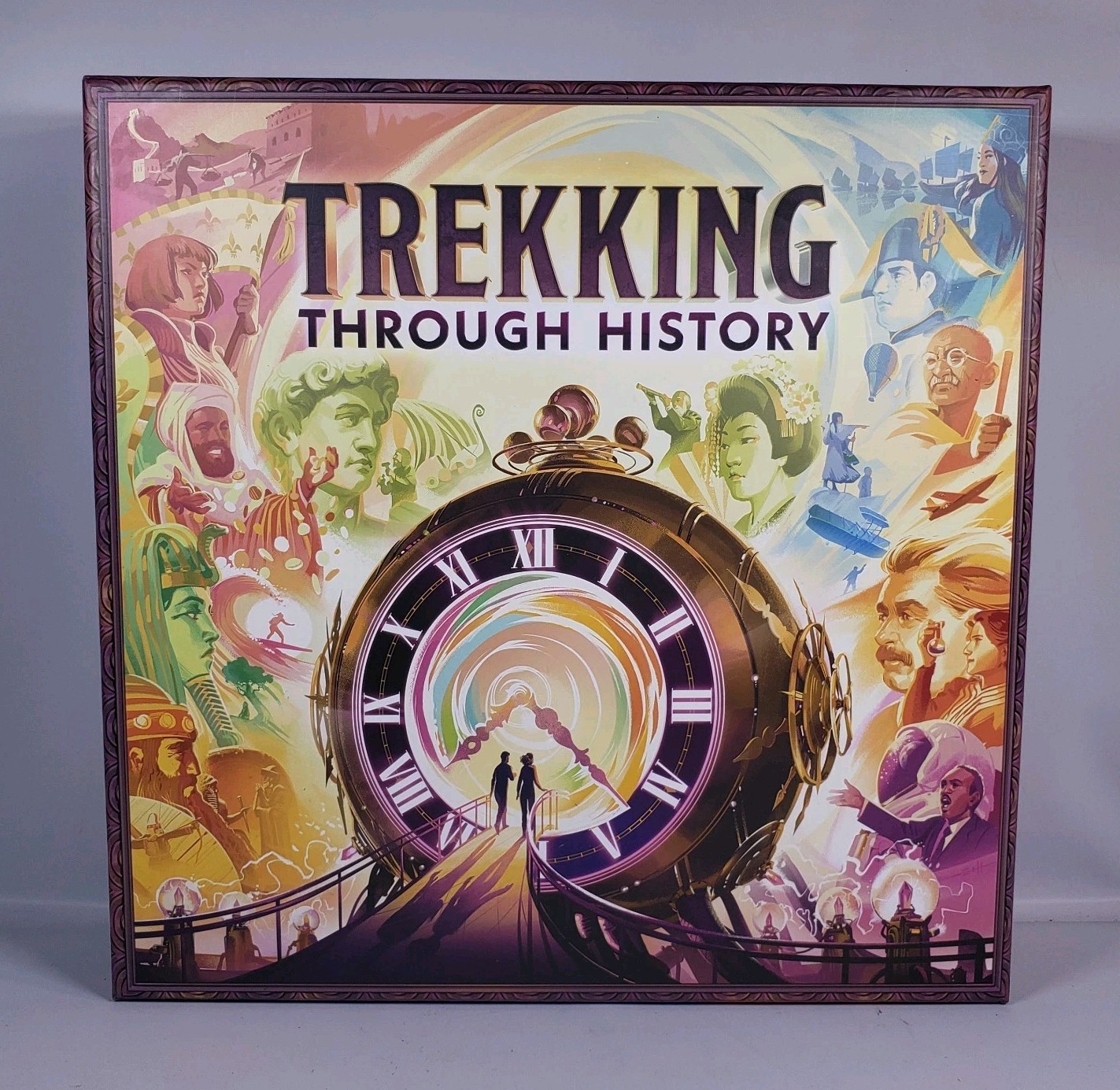 Trekking Through History board game excellent condition complete