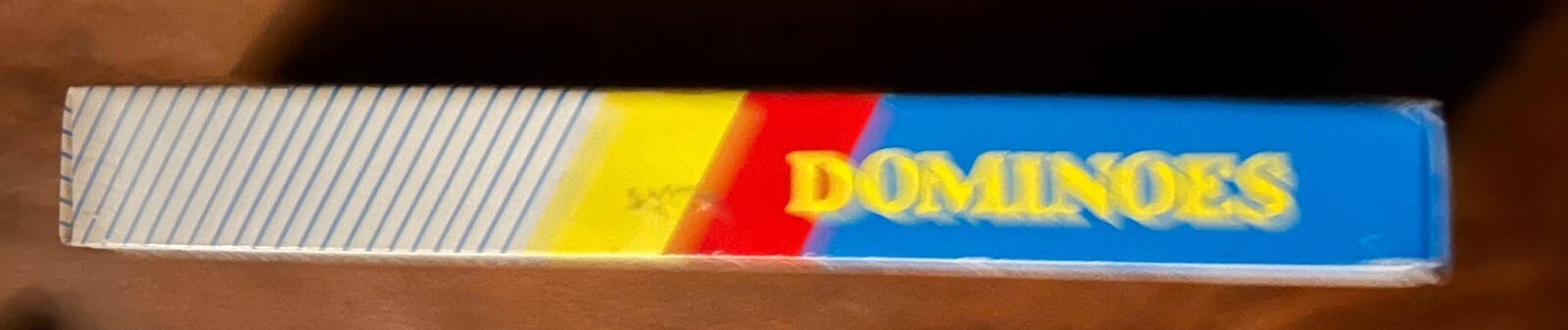 VINTAGE DOMINOES THAILAND DOUBLE SIX NON-TOXIC TIGER PIECES WITH INSTRUCTIONS