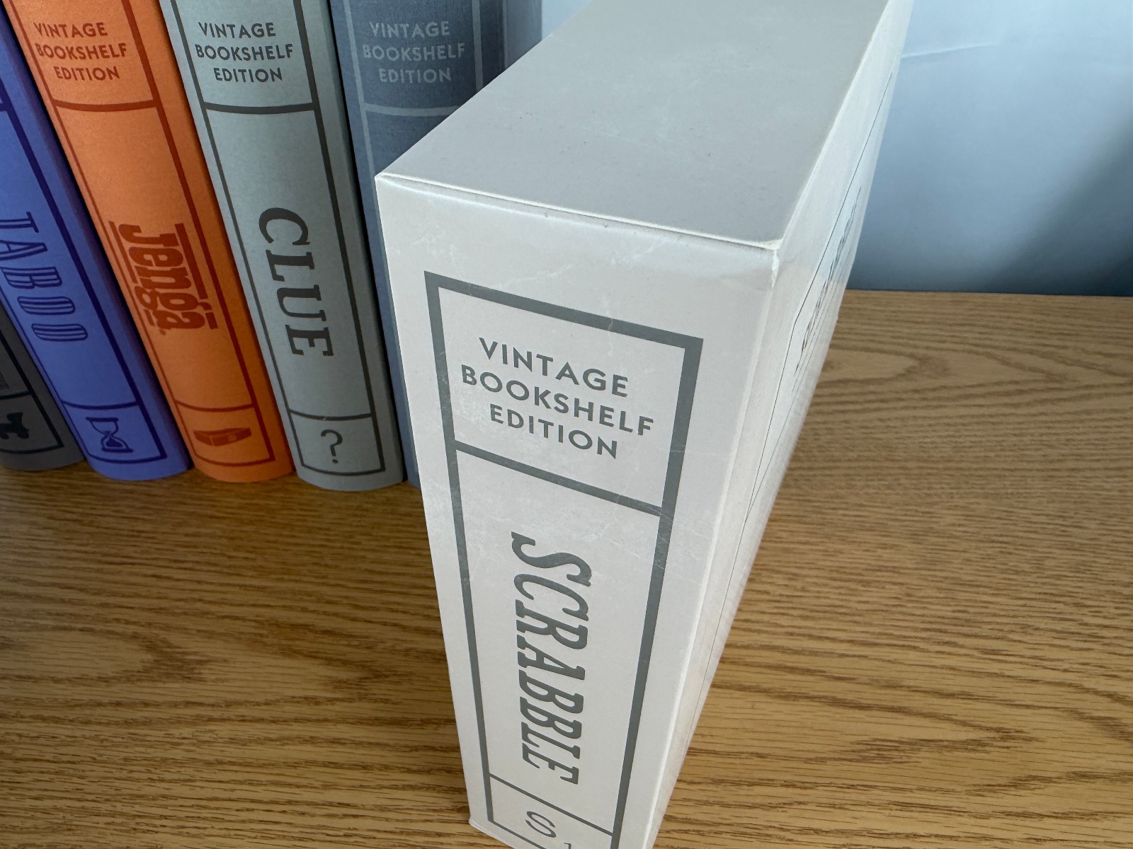 Vintage Linen Bookshelf Game Edition 7 Pack Bundle WS Game Company Open Box