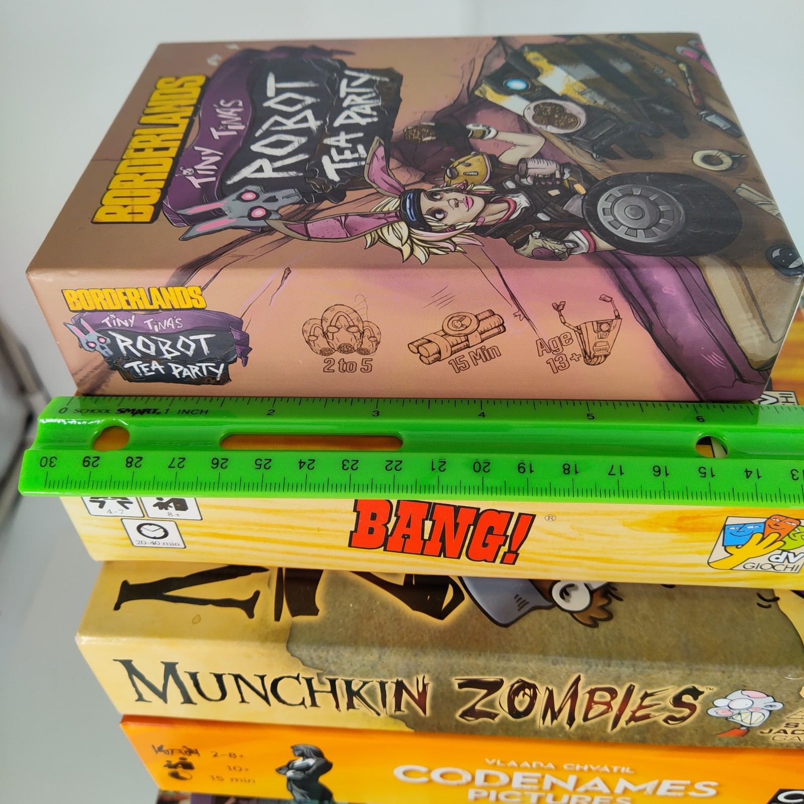 8X Board Game Lot Munchkin Zombies Thano Rising Bang Hobbit Borderlands Dungeon