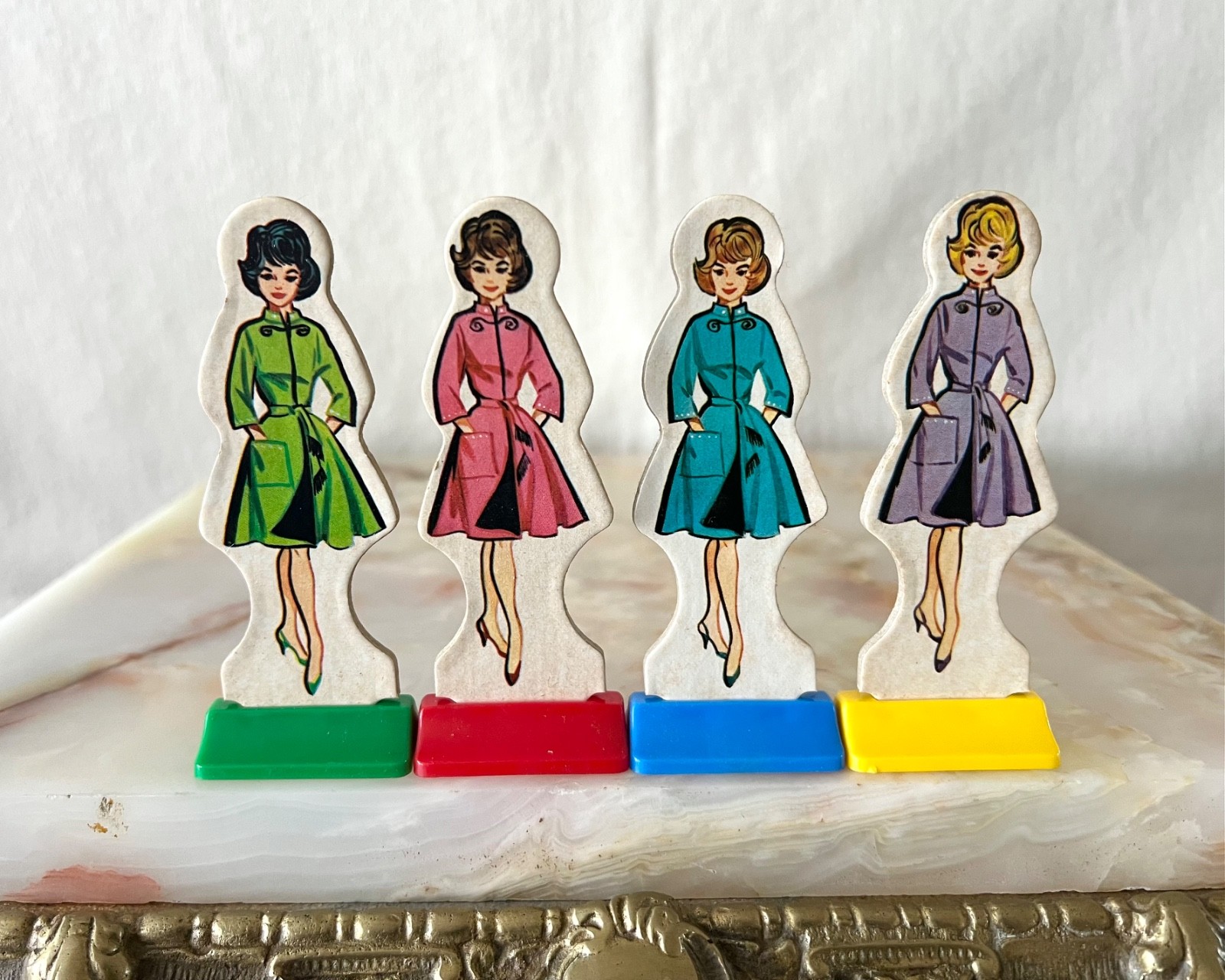 Vintage 1965 Mystery Date Game By Milton Bradley Complete Unused Cards W/Box