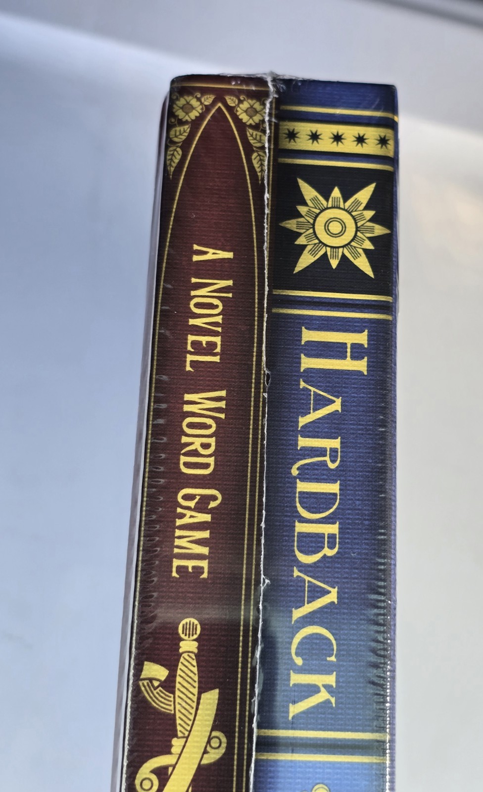Hardback A Novel Word Game Barnes Noble Exclusive Board Game Tim Fowers New