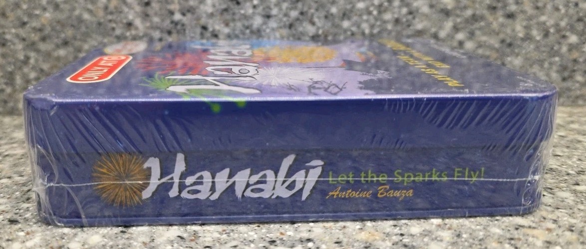 Hanabi Card Game Let The Sparks Fly Metal Tin 2015 Spin Master Sealed