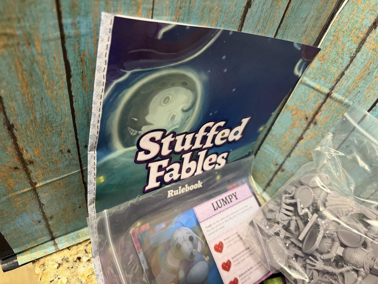 VGC Stuffed Fables Board Game, Storybook Adventure Game By Plaid Hat Games