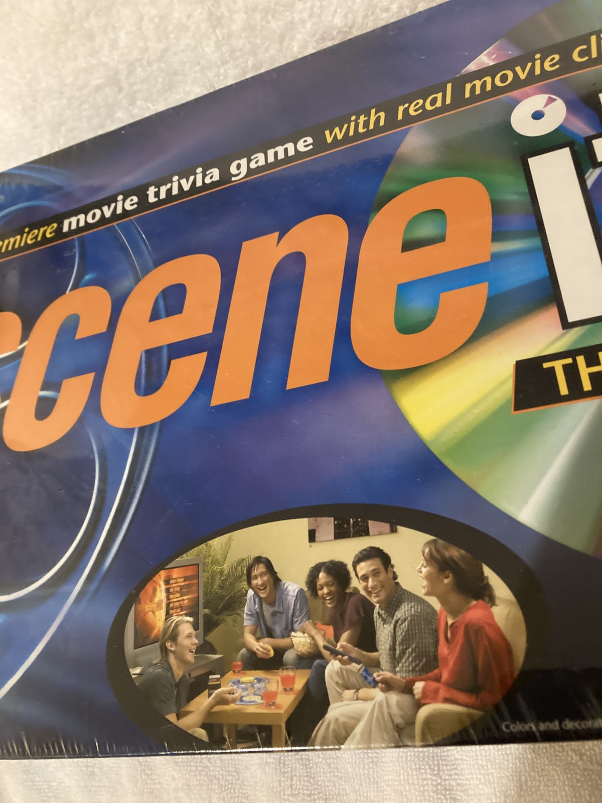 Scene It? The DVD Movie Trivia Board Game Sealed 2003 Age 13-Adult *READ
