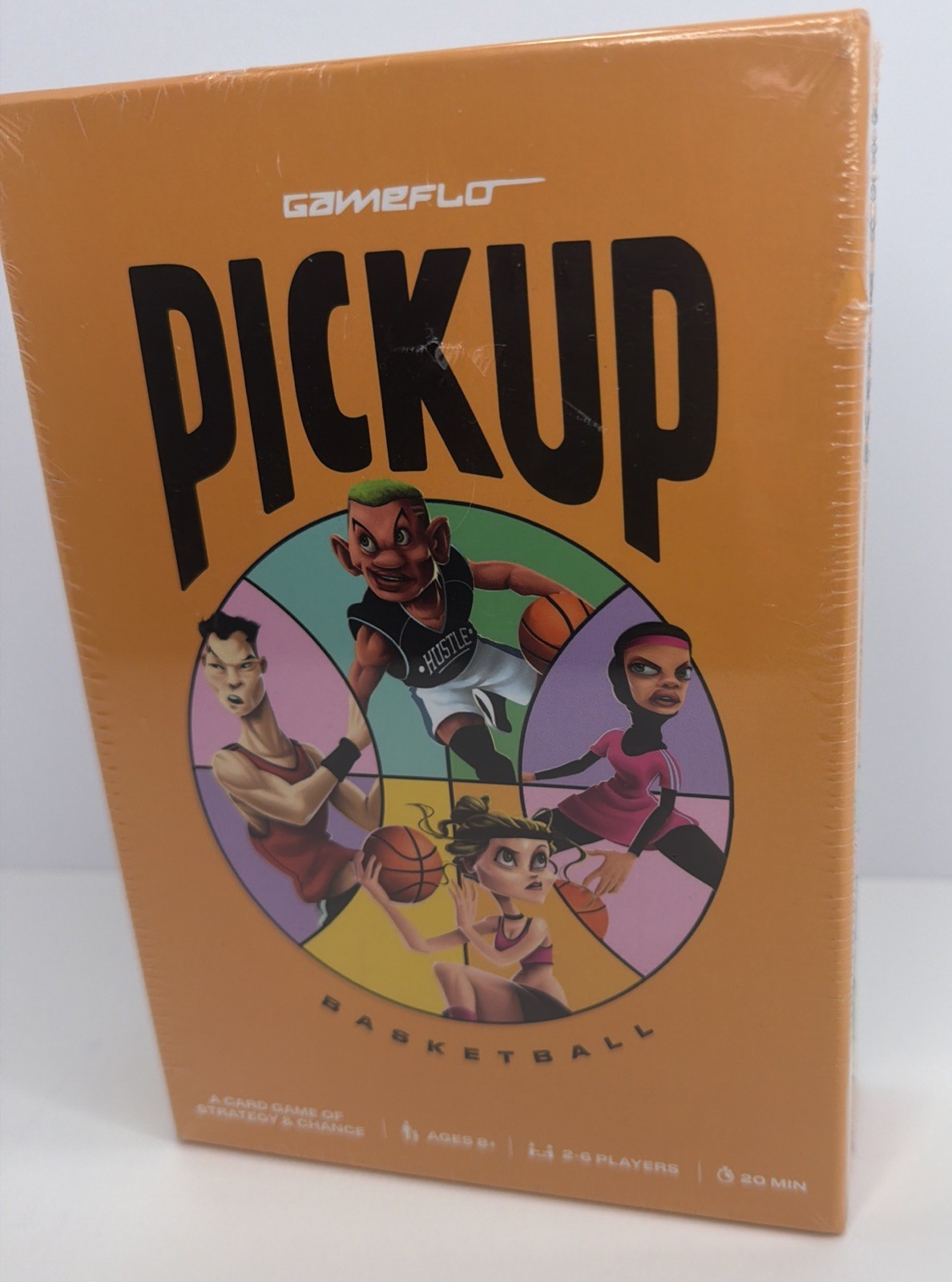 Gameflo Pickup Basketball Card Game Of Strategy Ages 8+ /2-6 Players New/Sealed