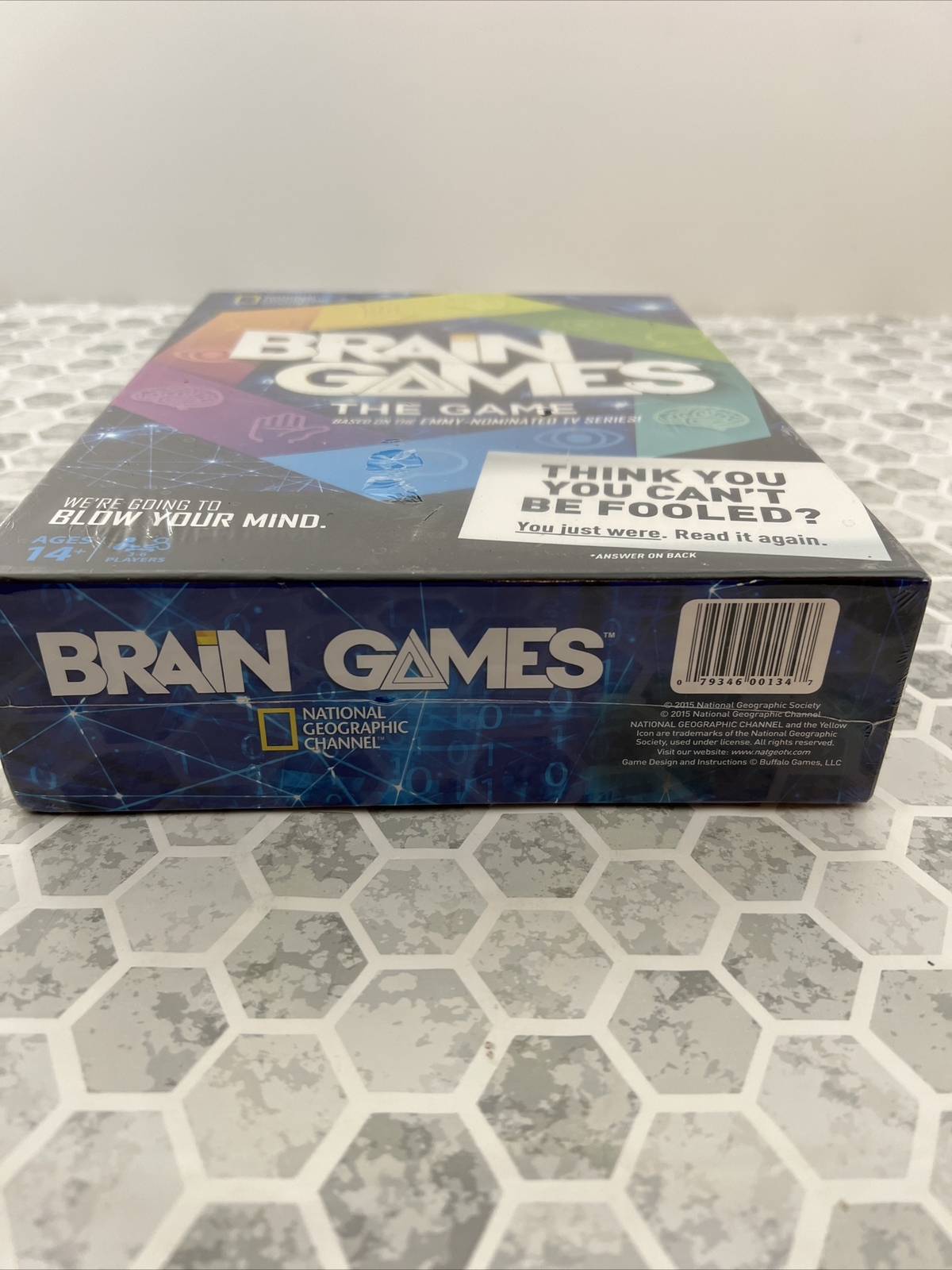 National Geographic Brain Games | The Game NEW Sealed Mind Game Smarter Sharper