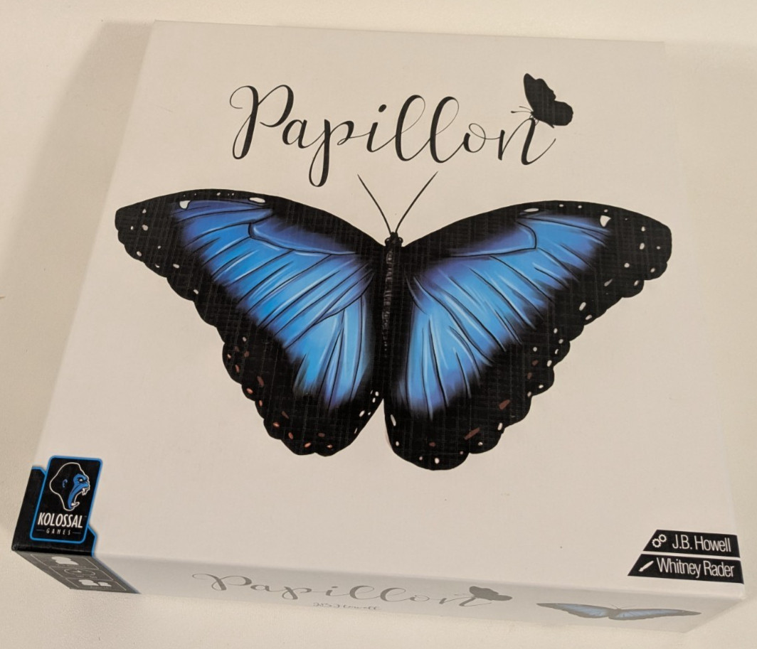 Papillon + Beyond the Meadow Expansion Butterfly Garden Kolossal Tile Board Game