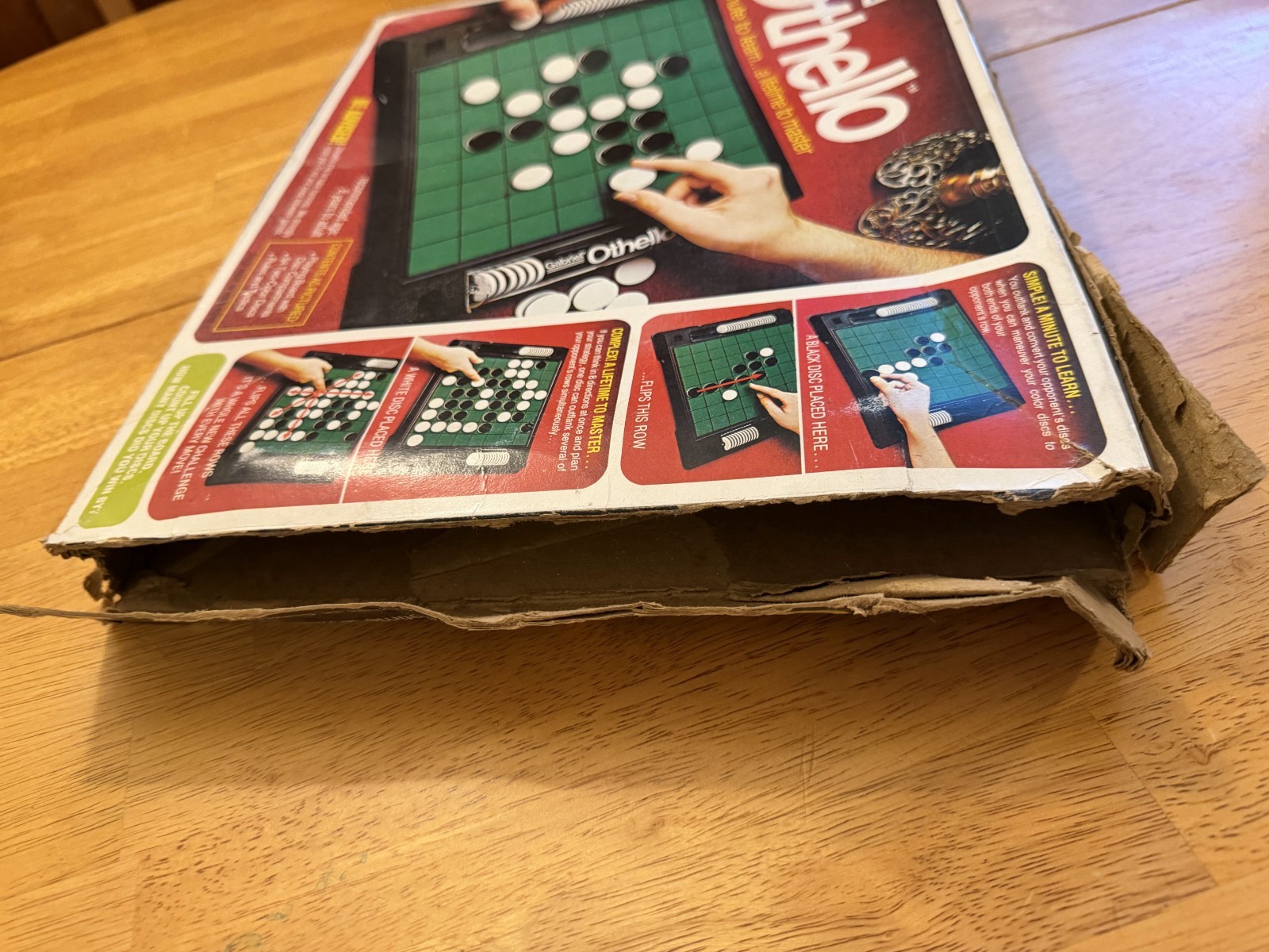 Vintage 1975 Gabriel Othello Board Game – Original Chips + Box, No Instructions