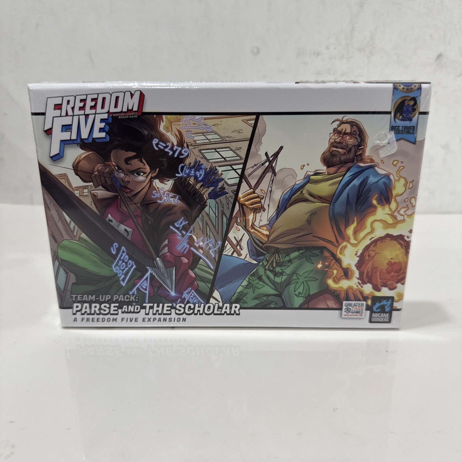 Arcane Wonders Freedom Five Team-Up Pack – Parse and the Scholar Box SW (New)