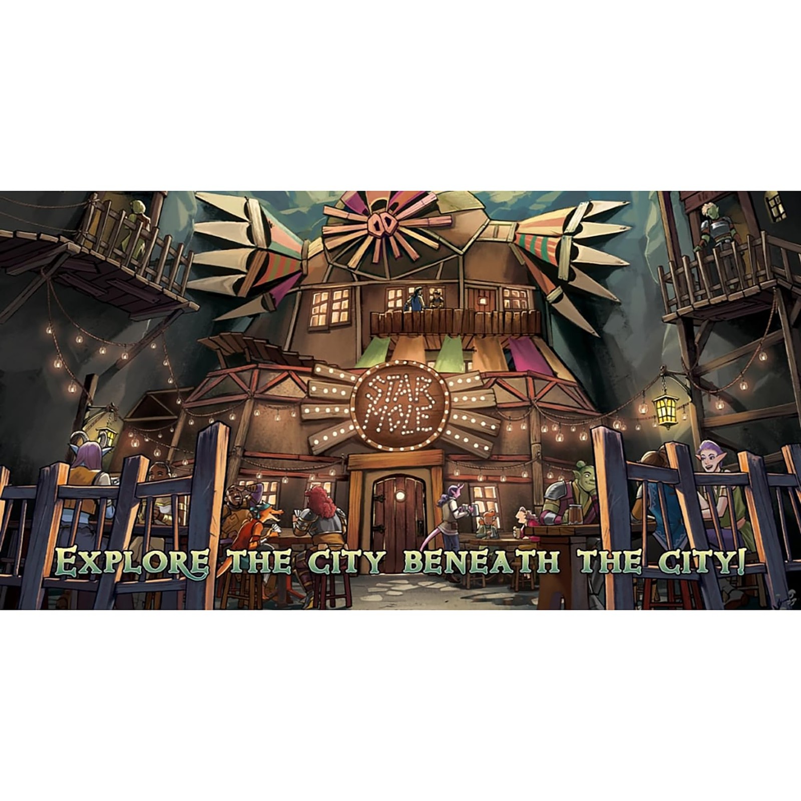 Red Dragon Inn 9 The Undercity Board Game With 5 New Characters And Boss Battle
