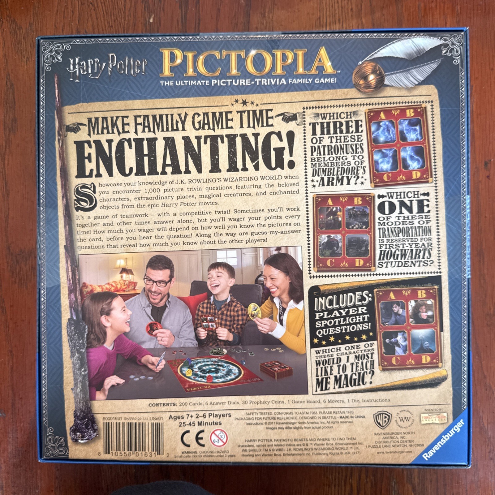 Pictopia Harry Potter Ultimate Trivia Game Family Game Night Ravensburg BRANDNEW