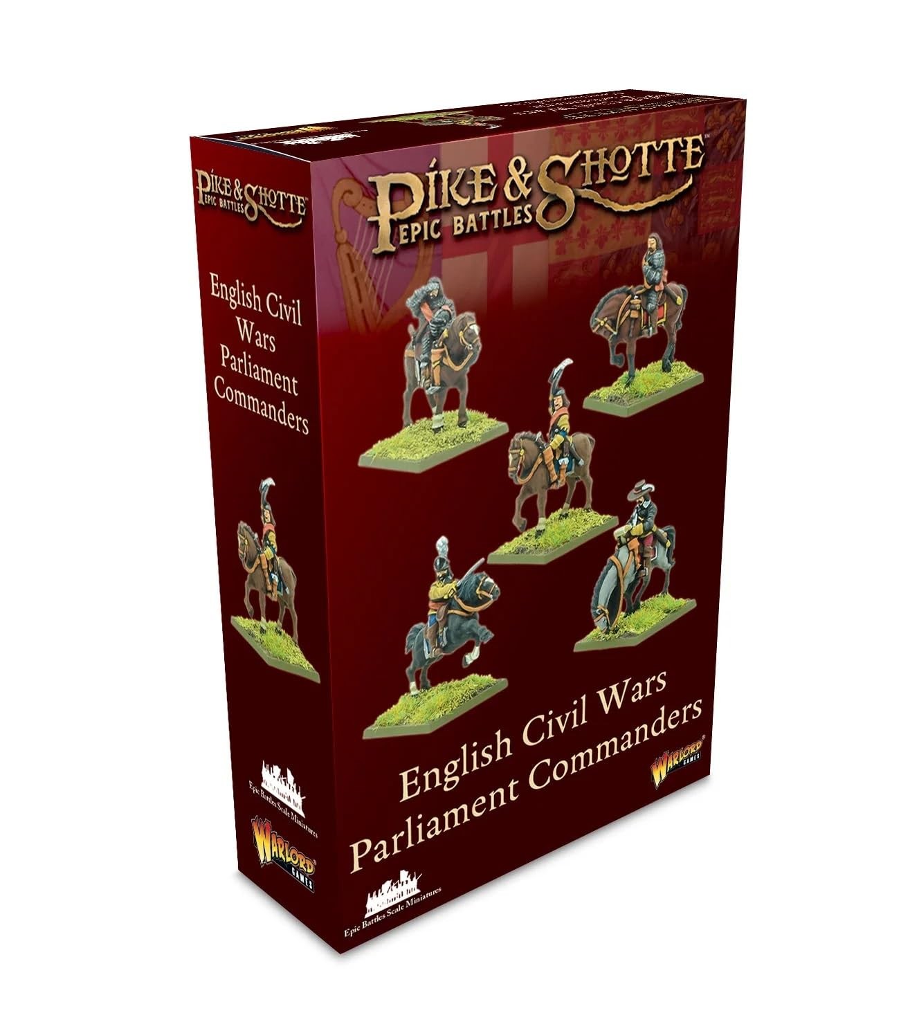 Pike & Shotte Epic Battles – English Civil Wars Parliament Commanders Militar…