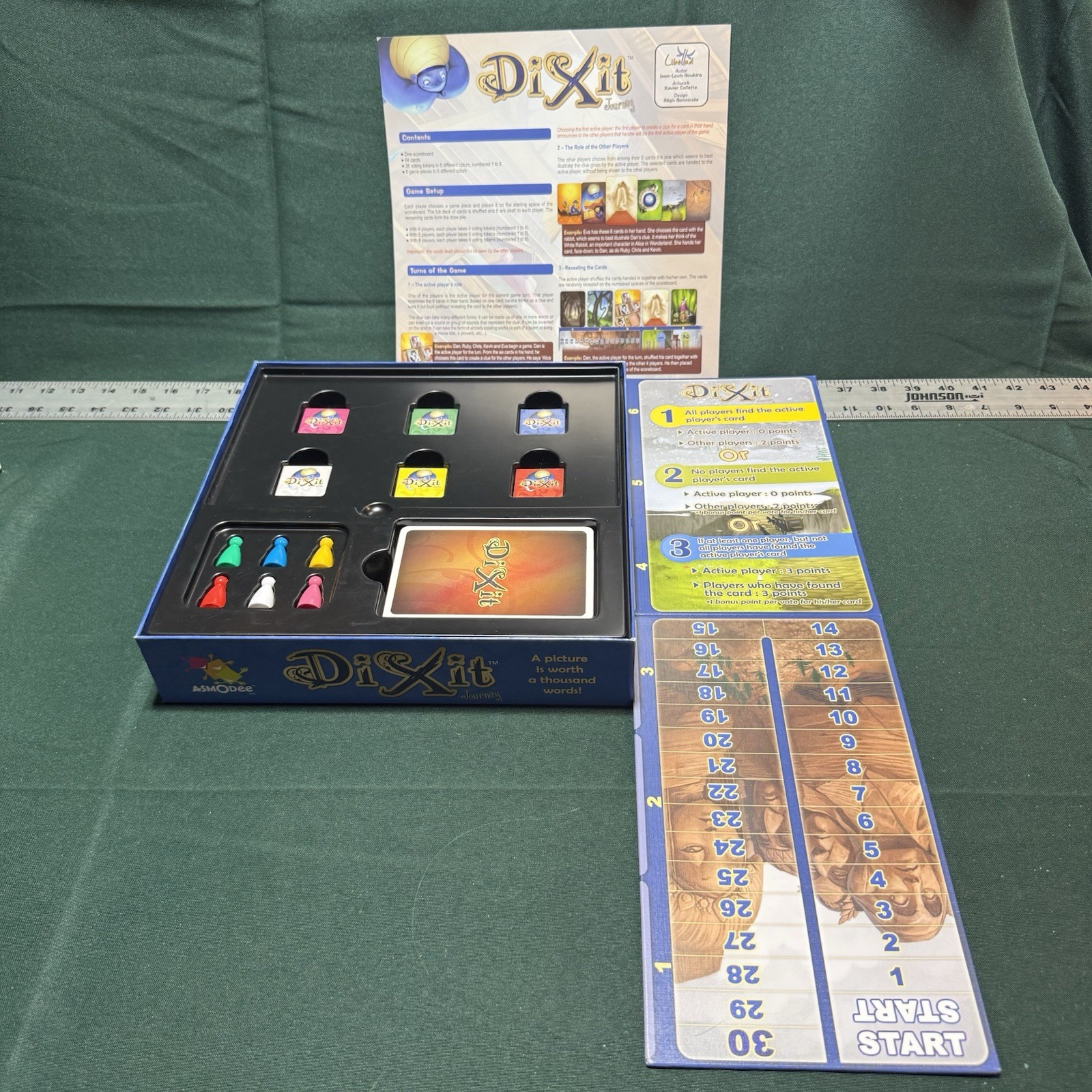 Dixit Journey A Picture Is Worth A Thousand Words Family Board Game