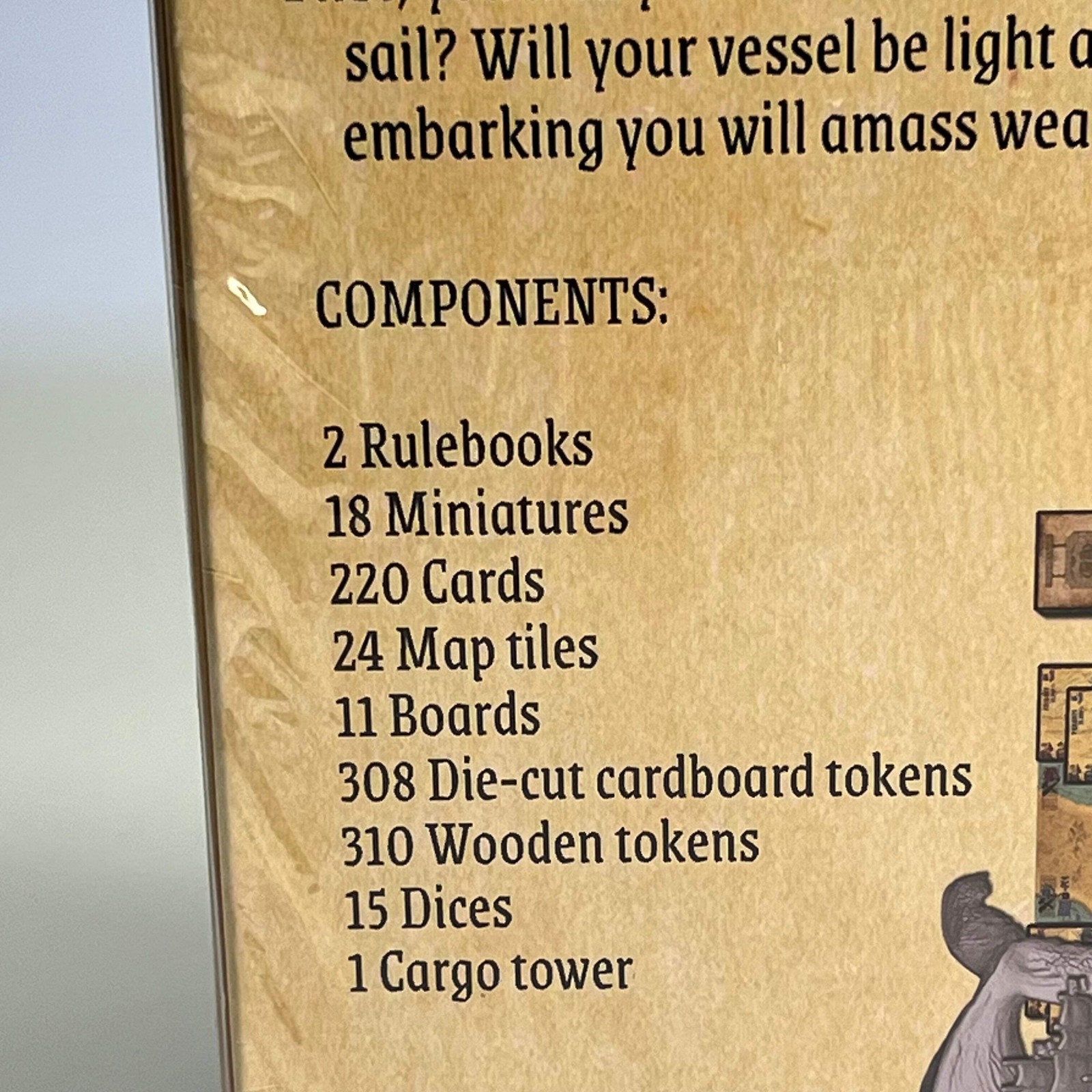 PIF GAMES Colonial Captain’s Log Sandbox Board Game For Ages 14+ 1-4 Player