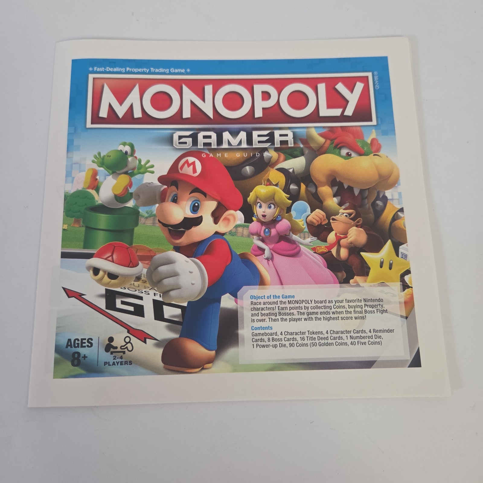 Monopoly Gamer Super Mario Brothers – Nintendo – Complete