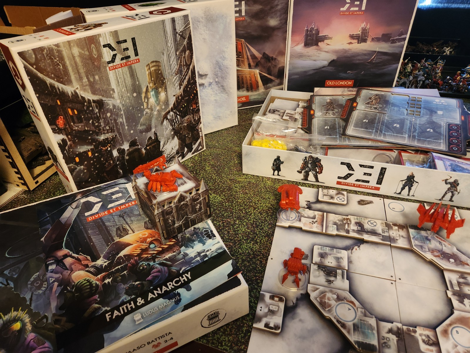 D.E.I. (Divide et Impera) A game of exploration and survival