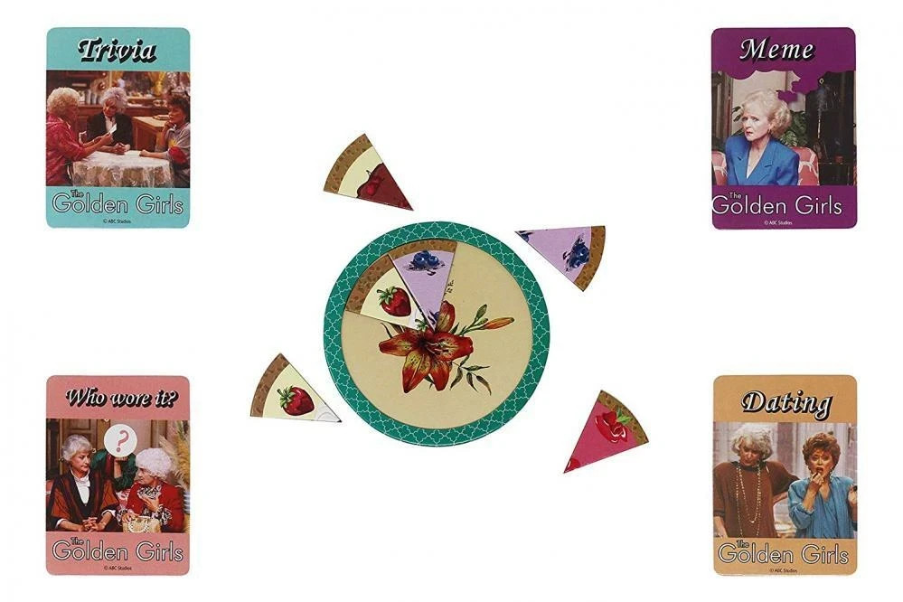 Cardinal The Golden Girls Any Way You Slice It Trivia One Size, Multicolor
