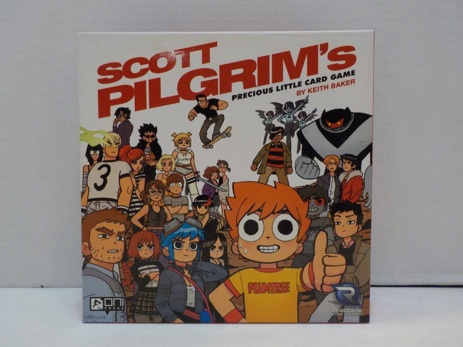 G511 Scott Pilgrim’s Precious Little Card Game Renegade w Playmat