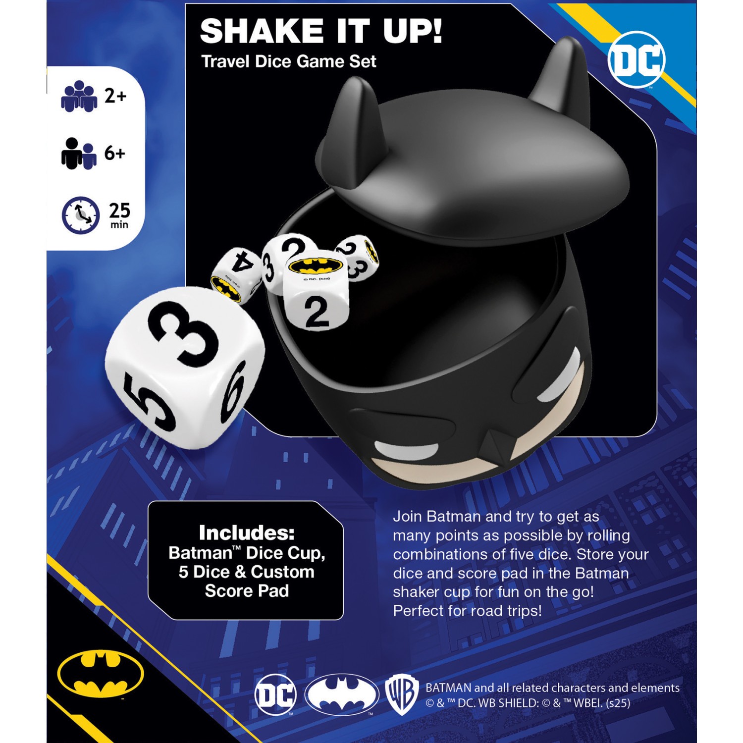 MasterPieces – Batman – Officially Licensed Shake It Up! Dice Game