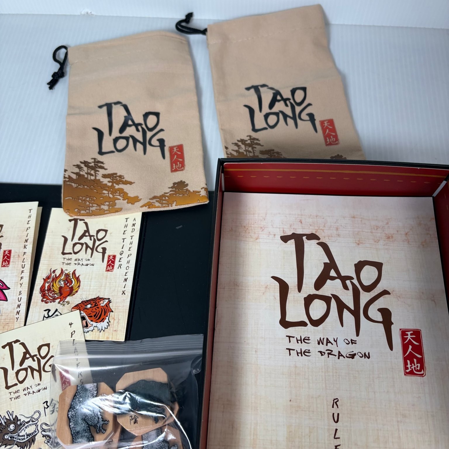 Tao Long: The Way of the Dragon Rare Kickstarter Golden Bundle Pledge