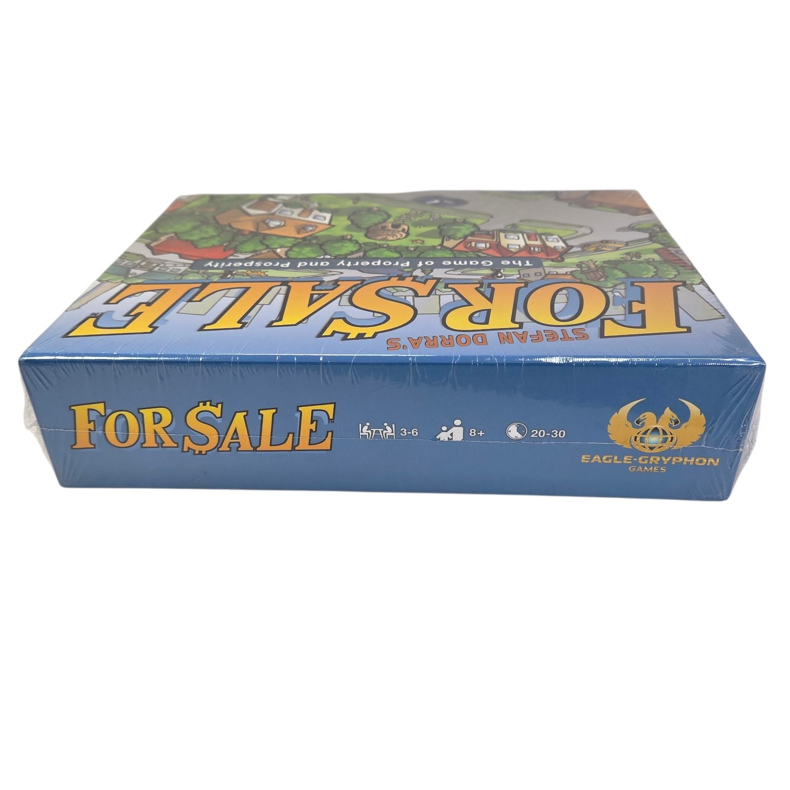For Sale Game of Property 3-6 Players Ages 8+ Cardboard 2017 Eagle-Gryphon Games