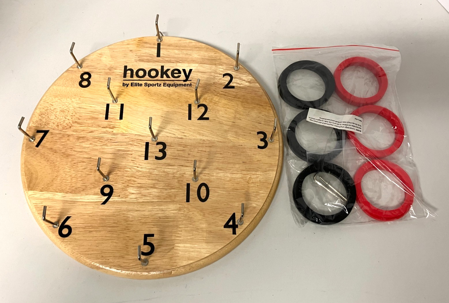 Hookey Ring Toss Game by Elite Sportz Equipment Indoor/Outdoor E