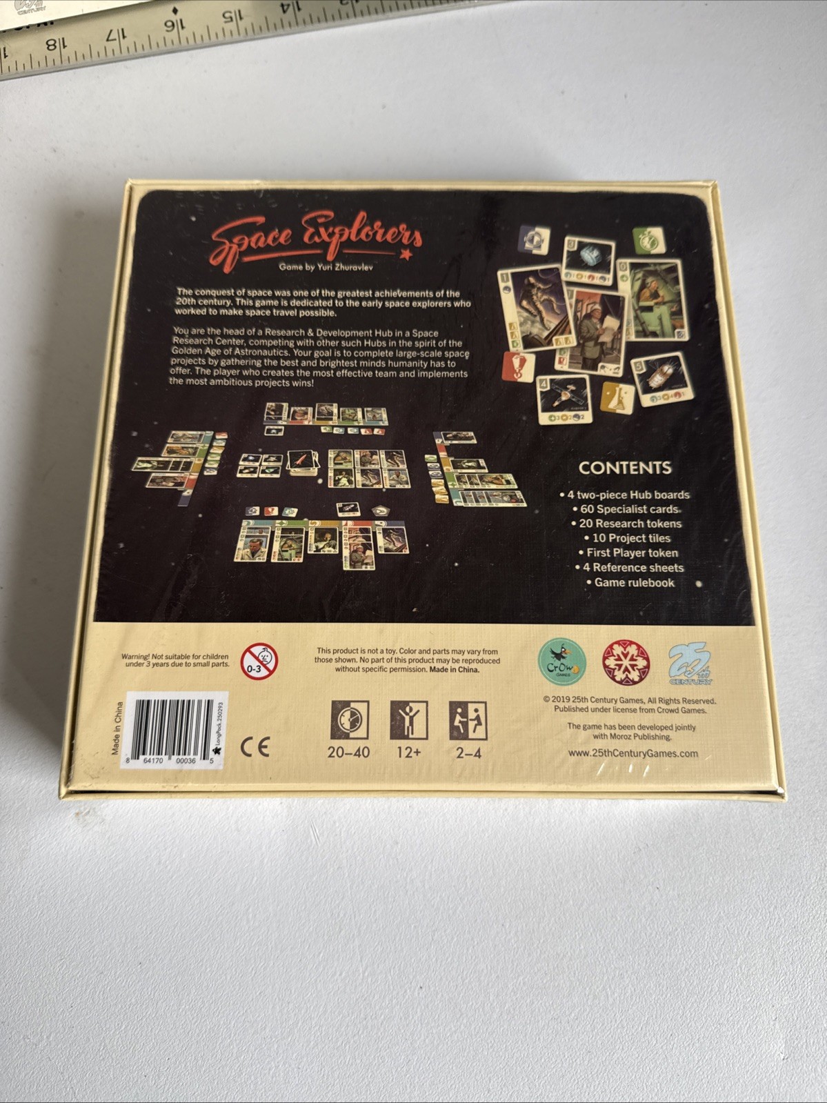 New Sealed! Space Explorers by 25th Century Games – N – With Solo Flight Plan