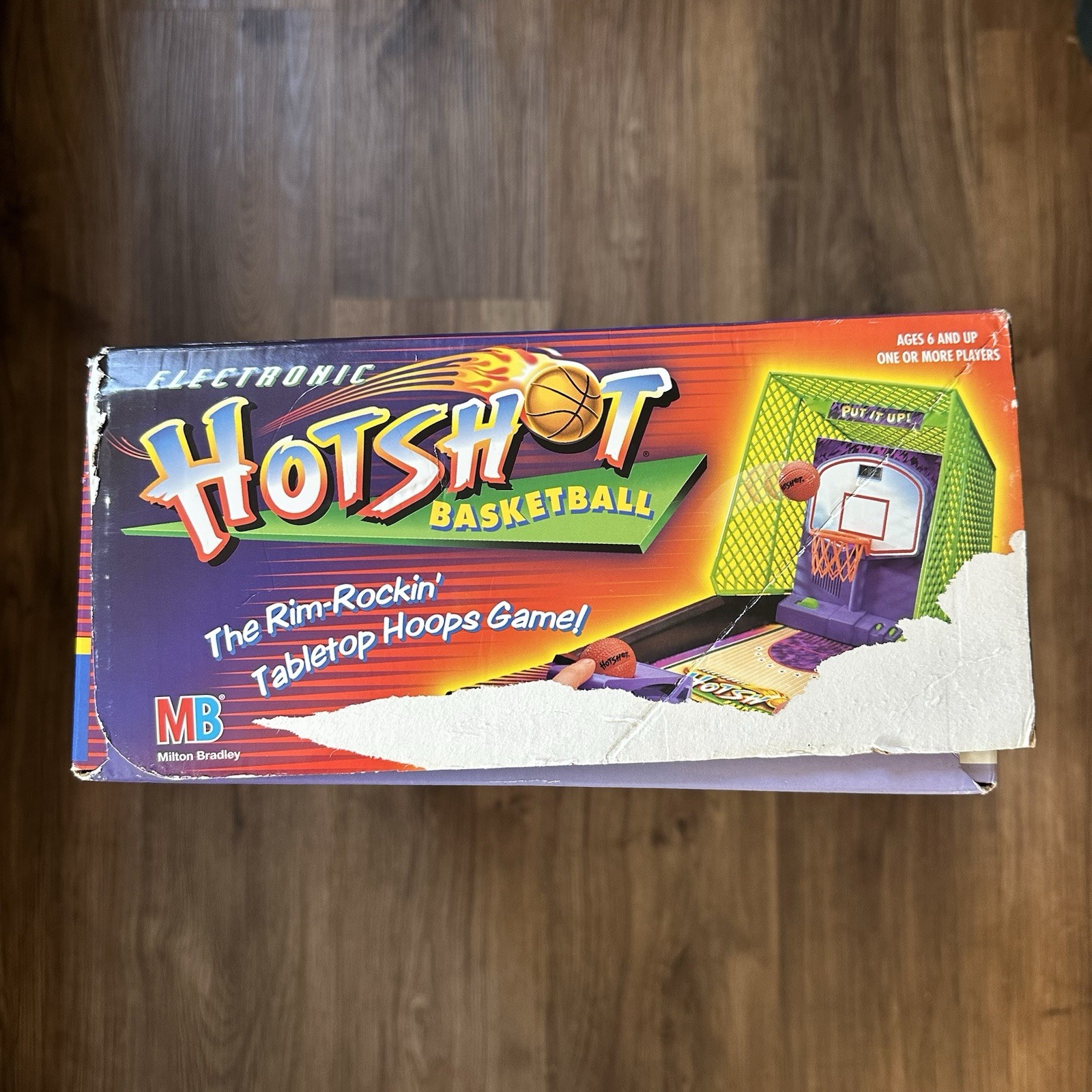 Vintage Milton Bradley Electronic Hotshot Basketball 1997 – Read Description