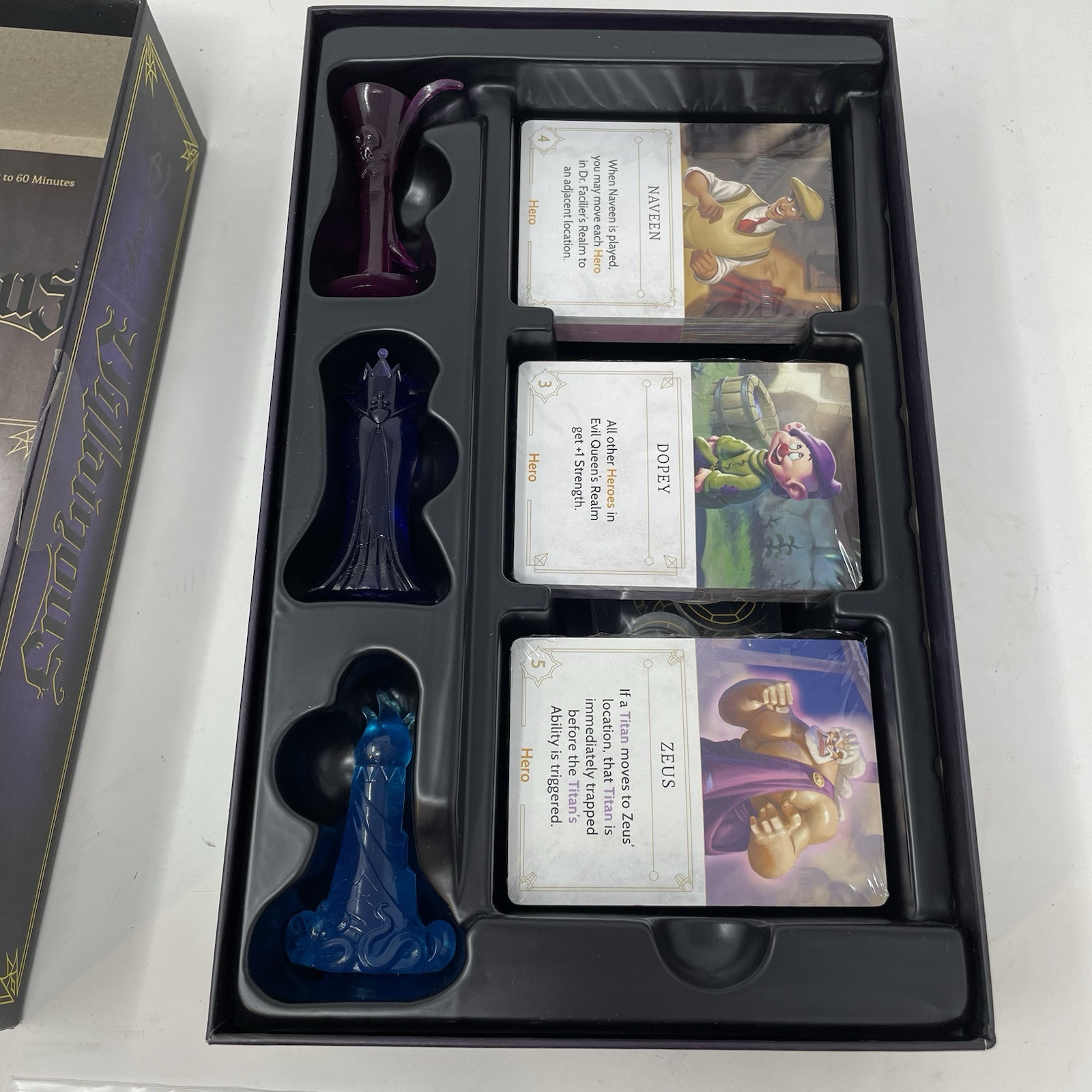 Ravensburger Disney Villainous: Wicked to The Core Board Game Open Box New