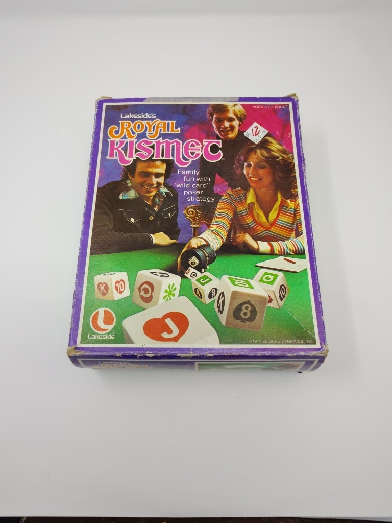 Royal Kismet Dice Game Lakeside 1975 NOT Complete
