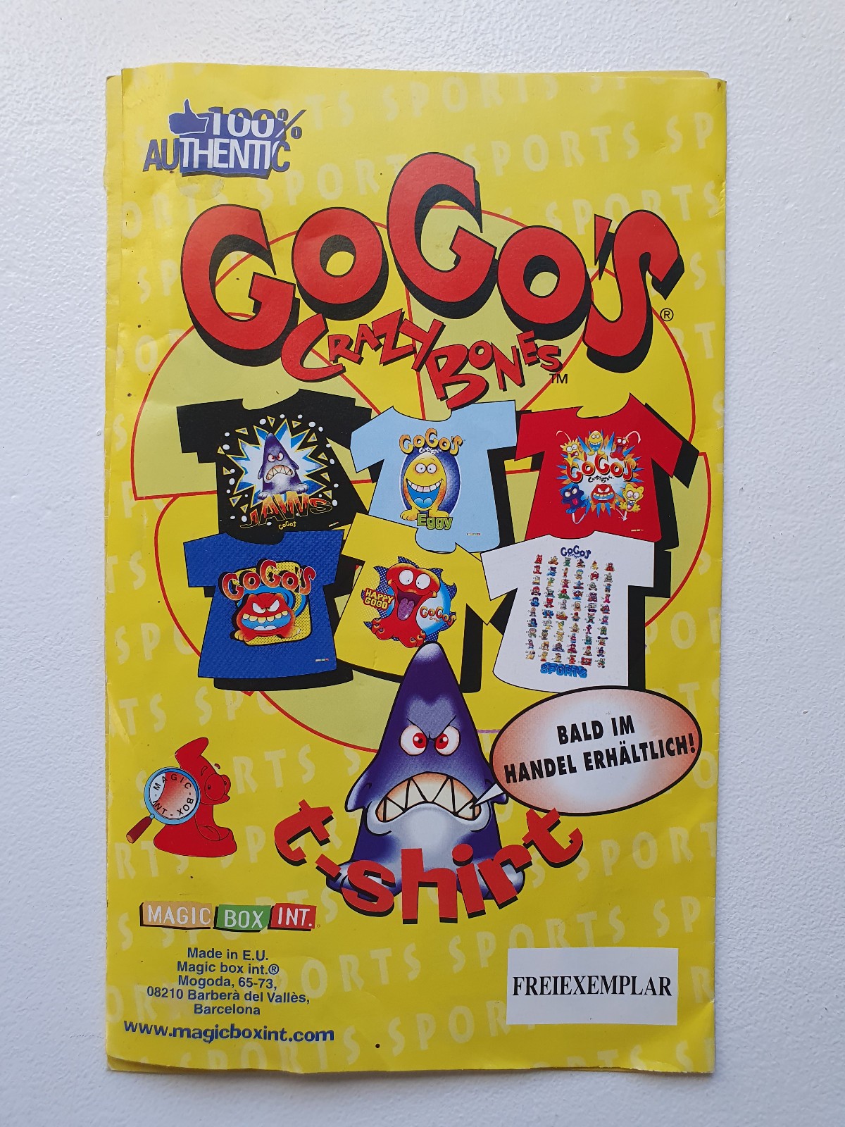 German Sports 2 sticker sheet – Gogo’s Crazy Bones