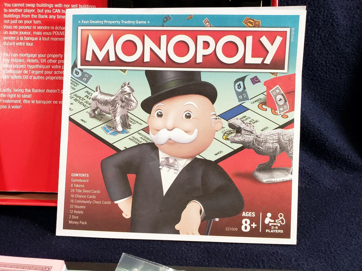 Parker Brothers Hasbro Monopoly Board Game Bilingual French / English – NEW