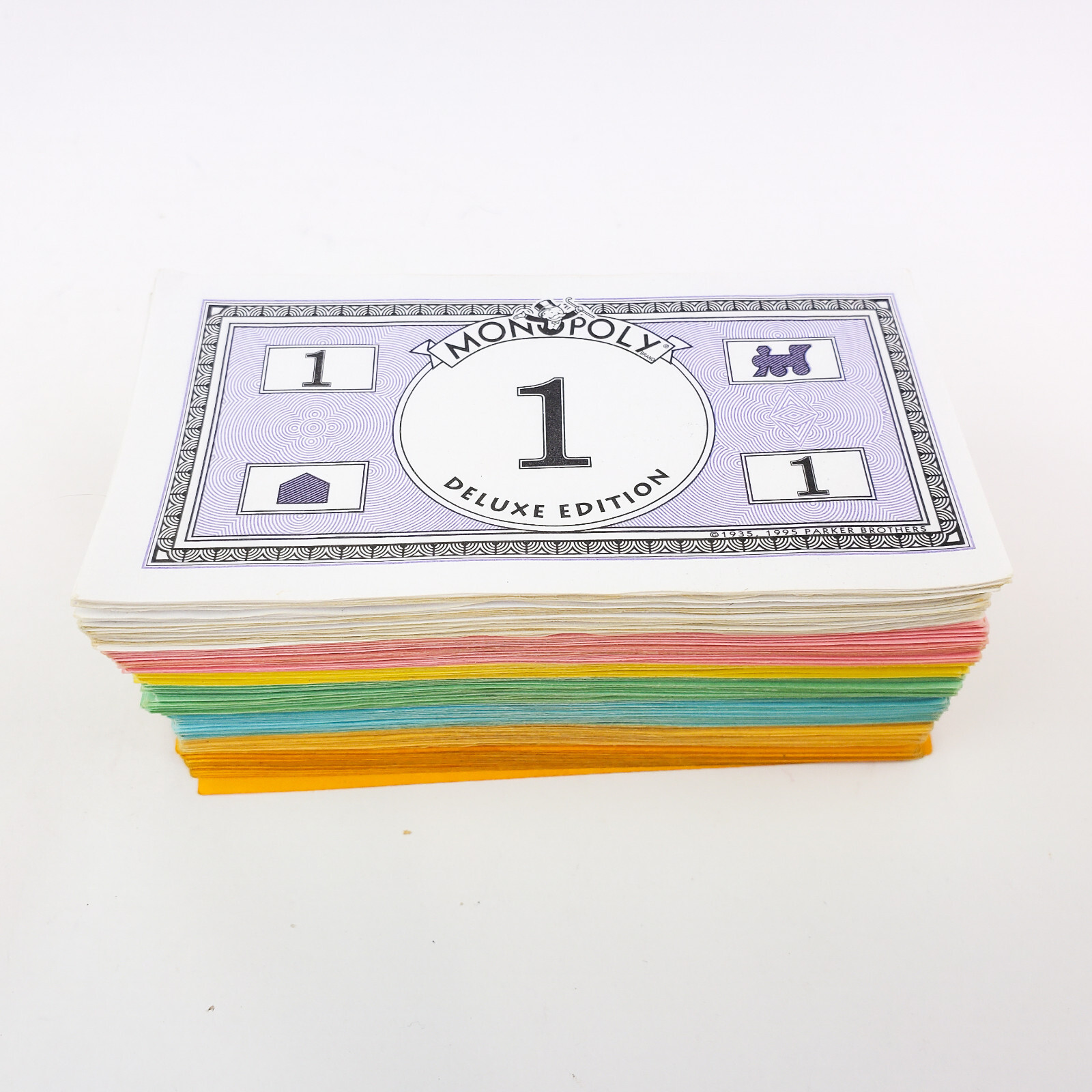 1998 Monopoly Deluxe Edition Replacement Parts Play Money Cash Paper Money