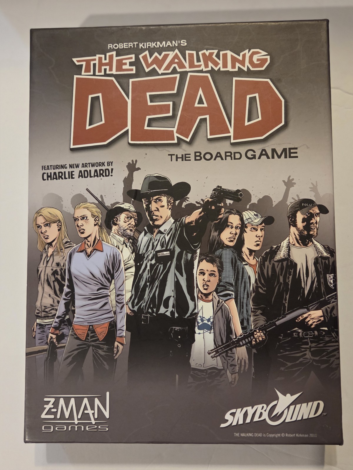 The Walking Dead Board Game Skybound Z-Man Games 2011 Zombie Survival Complete