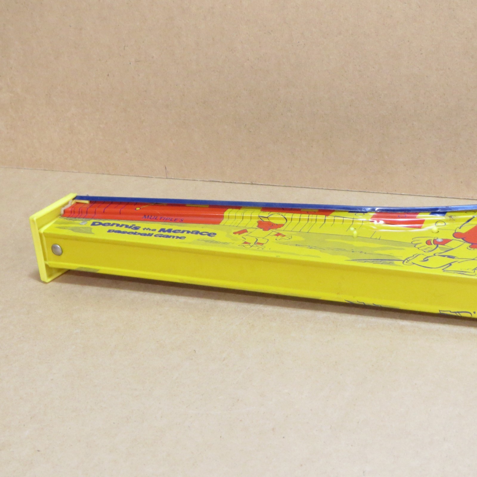 Vintage 1960’s Dennis The Menace Baseball Game Multiple Products Corp Tin Litho