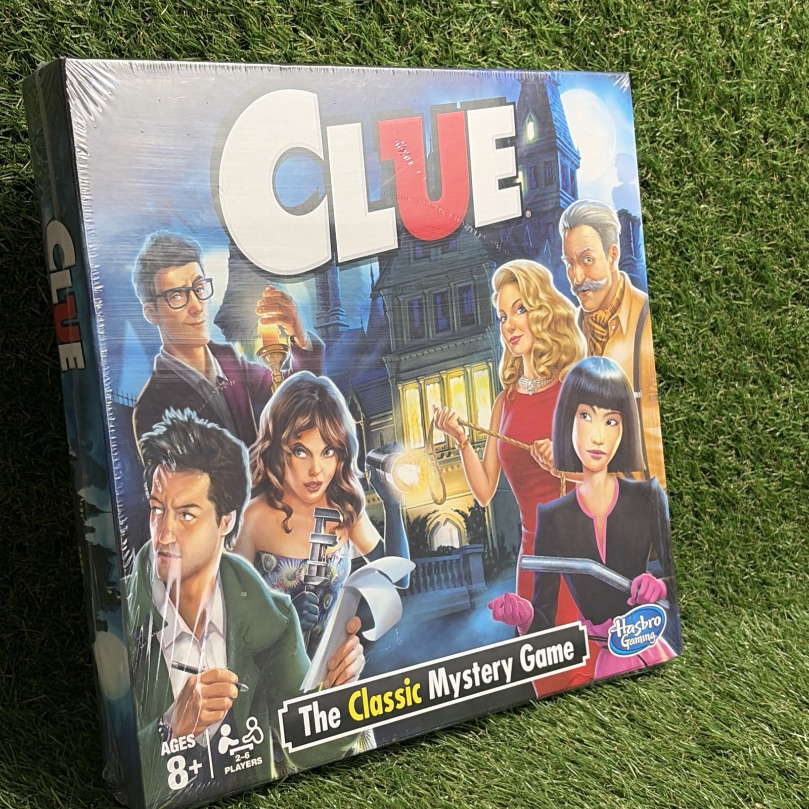 Clue Board Game, Mystery Game for Kids Ages 8 & Up, Family Games for 2-6 Players