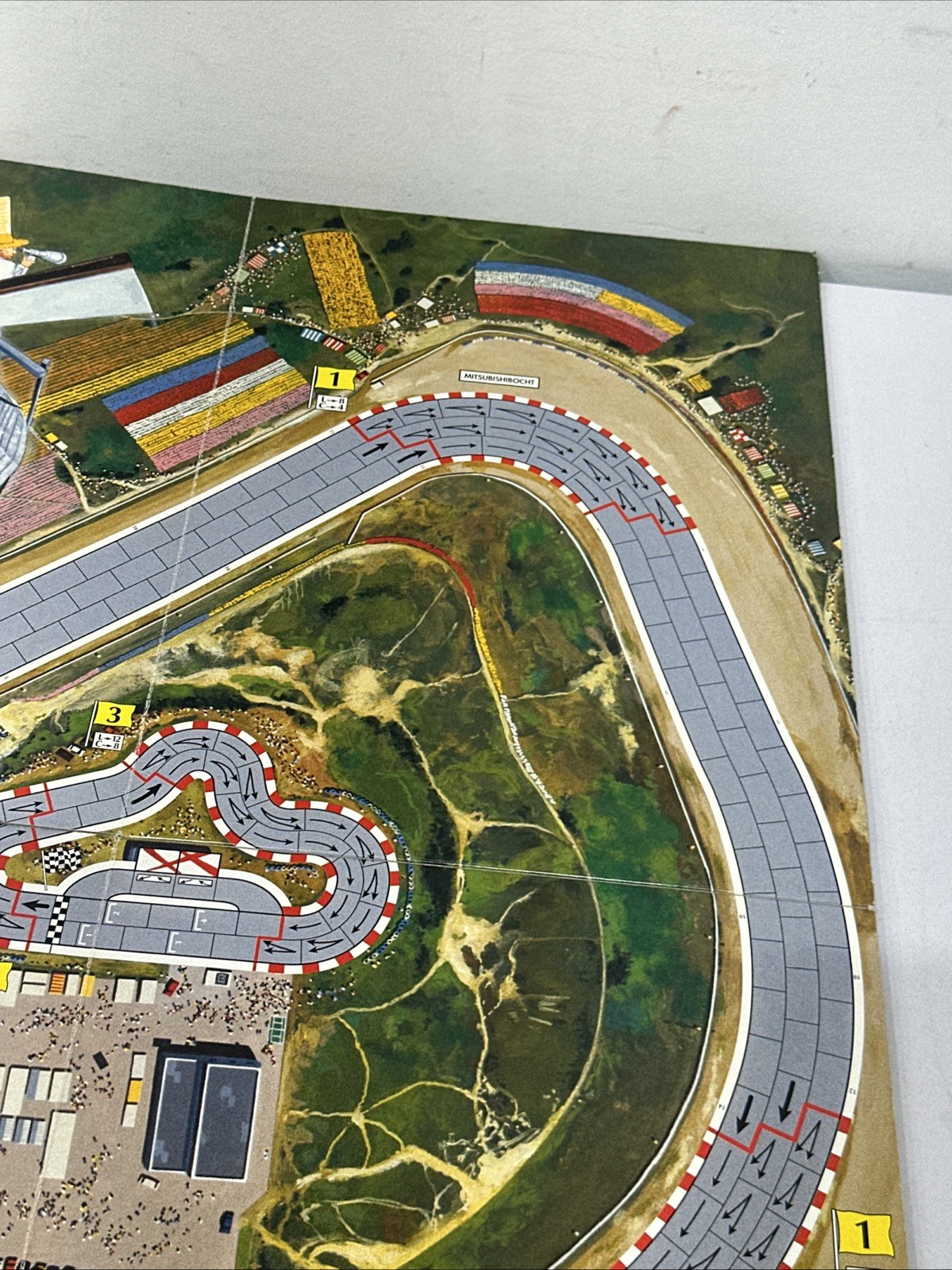 FORMULA DE Map Track Base Game Boards MONACO/ZANDVOORT #1 Nederland Circuits 1/2